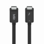 Belkin Thunderbolt 4 (USB-C / USB-C) kabel do ładowania i transmisji danych dla iPhone / iPad / MacBook / AirPods - 2 m - czarny