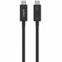 Belkin Thunderbolt 4 (USB-C / USB-C) kabel do ładowania i transmisji danych dla iPhone / iPad / MacBook / AirPods - 2 m - czarny