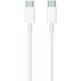 Kabel do transmisji danych i ładowania USB-C / USB-C dla iPhone / iPad / MacBook / AirPods - 1 m - biały