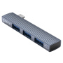 ORICO AH-W13 Hub 3w1 - 2x USB-A 2.0 / USB-A 3.0 do USB-C - szary