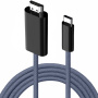 Szybki kabel USB-C/HDMI 4K 60 Hz do MacBooka - 1,8 m - czarny