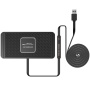 Bezprzewodowa ładowarka samochodowa z kablem USB dla iPhone - czarna