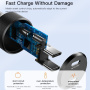 Ładowarka samochodowa Yesido Y48 z 2x portami USB-C - 60W - czarna