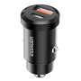 Ładowarka samochodowa ESSAGER ES-CC07 z portami USB-C / USB-A - 30W - czarna