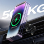 JOYROOM JR-ZS240 Pro magnetyczny uchwyt samochodowy do kratki wentylacyjnej z ładowaniem bezprzewodowym do iPhone - ciemnoszary