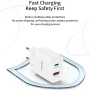 Yesido YC47 Zestaw adaptera z portami USB-C / USB-A i kabel USB-C do Lightning - 20W - 1 m - czarny