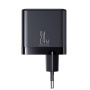 JOYROOM JR-TCN03 adapter ładowarki z 4x portami USB-A - 24W - czarny