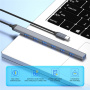 ADS-303C 7w1 hub - 7x USB-A na USB-C - szary