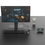 ONTEN UC123 5w1 hub - HDMI / USB-C / 3x USB-A do USB-C - petrolowy