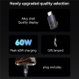Yesido GS28 mini adapter ładowania i danych - Lightning na USB-C - czarny