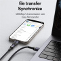 Yesido GS28 mini adapter ładowania i danych - Lightning na USB-C - czarny