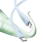 USAMS US-SJ717 kabel ładująco-transmisyjny - USB-C do Lightning - 1 m - biały