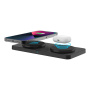 M15 2w1 ładowarka bezprzewodowa do iPhone / AirPods - 15W - czarna