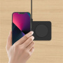 M15 2w1 ładowarka bezprzewodowa do iPhone / AirPods - 15W - czarna