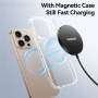 ESSAGER ES-WC19 bezprzewodowa ładowarka MagSafe z podświetleniem do iPhone / AirPods - 15W - czarna