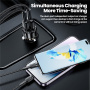 Ładowarka samochodowa Toocki TQ-CC25A z portami USB-C / USB-A - 60W - czarna