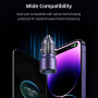Ładowarka samochodowa USAMS US-CC176 z portami USB-C / USB-A - 95W - czarna