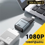 ESSAGER ES-OTG22 adapter wideo - VGA na USB-C - ciemnoszary