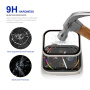 Szkło hartowane Rurihai z plastikową ramką do Apple Watch 42mm (Series 10 / 11) - starlight