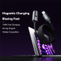 ESSAGER ES-X69 Opleciony kabel ładujący - USB-C do MagSafe 3 dla MacBook - 1 m - ciemnoszary