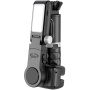 Wielofunkcyjny gimbal Bluetooth do selfie Q18 ze stabilizatorem i śledzeniem ruchu dla iPhone'a - czarny