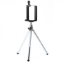 Aluminiowy statyw / tripod z teleskopowymi nogami dla iPhone – srebrny