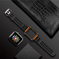 Totudesign pokrowiec z paskiem do Apple Watch 1 / 2 / 3 - 42 mm - pomarańczowy