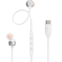 Słuchawki JBL Tune 310C ze złączem USB-C - białe