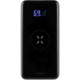 FIXED MagZen powerbank z ładowaniem Qi i MagSafe z portami USB-A / USB-C - 10000 mAh - czarna