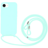 Etui ochronne ze sznurkiem do iPhone 16e / 17e - turkusowy