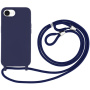 Etui ochronne ze sznurkiem do iPhone 16e / 17e - ciemnoniebieski