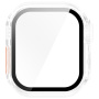 Etui zamykane w stylu Watch Ultra ze szkłem hartowanym do Apple Watch 42mm (Series 10 / 11) - mleczne