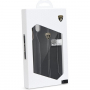Lamborghini Huracan Oryginalne etui skórzane do iPhone XR - czarne