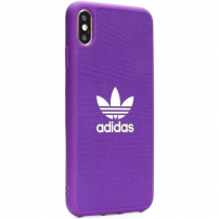 ADIDAS Originals Moulded Case Canvas iPhone XS Max - fioletowe