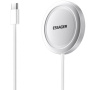 Ładowarka bezprzewodowa ESSAGER ES-WC11 Qi2 MagSafe do iPhone / AirPods - 15W - biała