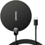 Ładowarka bezprzewodowa ESSAGER ES-WC15 z wyświetlaczem do iPhone - 15W - czarna