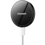 Ładowarka bezprzewodowa 2w1 MagSafe ESSAGER ES-WC20 do iPhone / Apple Watch - 15W - czarna