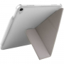 UNIQ Yorker Kanvas Plus pokrowiec ze origami stojakiem do iPad Air 4 (2020) / Air 5 (2022) / Pro 11" (2018) - szary
