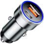Ładowarka samochodowa ESSAGER ES-CC11 z portami USB-C / USB-A - 54W - szara