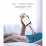 POFAN redukcja z lightning złącza do jednoczesnego podłączenia słuchawek i ładowarki dla iPhone / iPad - 12 cm - czarna