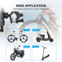 Uchwyt rowerowy i motocyklowy na kierownicę JOYROOM JR-ZS288 do iPhone'a - czarny