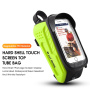 WEST BIKING wodoodporna torba rowerowa z miejscem na iPhone'a - neonowy żółty
