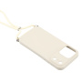 Etui ochronne ze sznurkiem do iPhone 17 Pro Max - beżowe