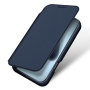 DUX DUCIS Skin Pro etui zamykane do iPhone 17 Pro / 18 Pro - ciemnoniebieskie