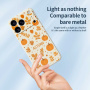 Etui ochronne z jesiennym wzorem na iPhone 17 Pro - beżowe