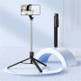 Z165 panoramiczny kijek do selfie Bluetooth ze statywem do iPhone'a - czarny