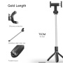 Kijek do selfie Bluetooth Yesido SF11 ze statywem do iPhone - czarny