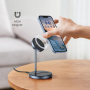 UGREEN 2w1 magnetyczna bezprzewodowa podstawka ładująca do iPhone / AirPods - 20W - ciemnoszary