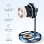 UGREEN 2w1 magnetyczna bezprzewodowa podstawka ładująca do iPhone / AirPods - 20W - ciemnoszary