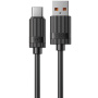 WEKOME WDC-52a Kabel ładujący i do transmisji danych - USB-A do USB-C - 1 m - czarny
